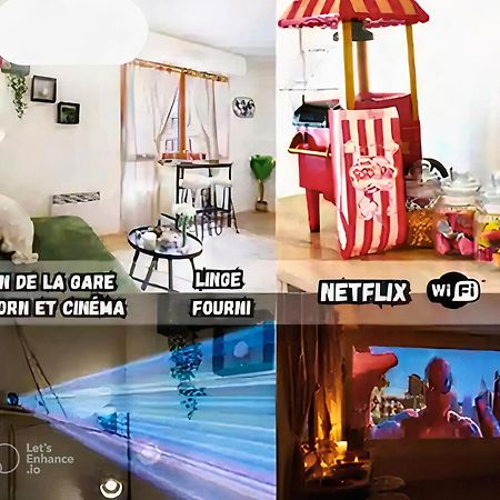 Le Petit Cine - Rouen Gare - Smartloc Immo Apartment ภายนอก รูปภาพ