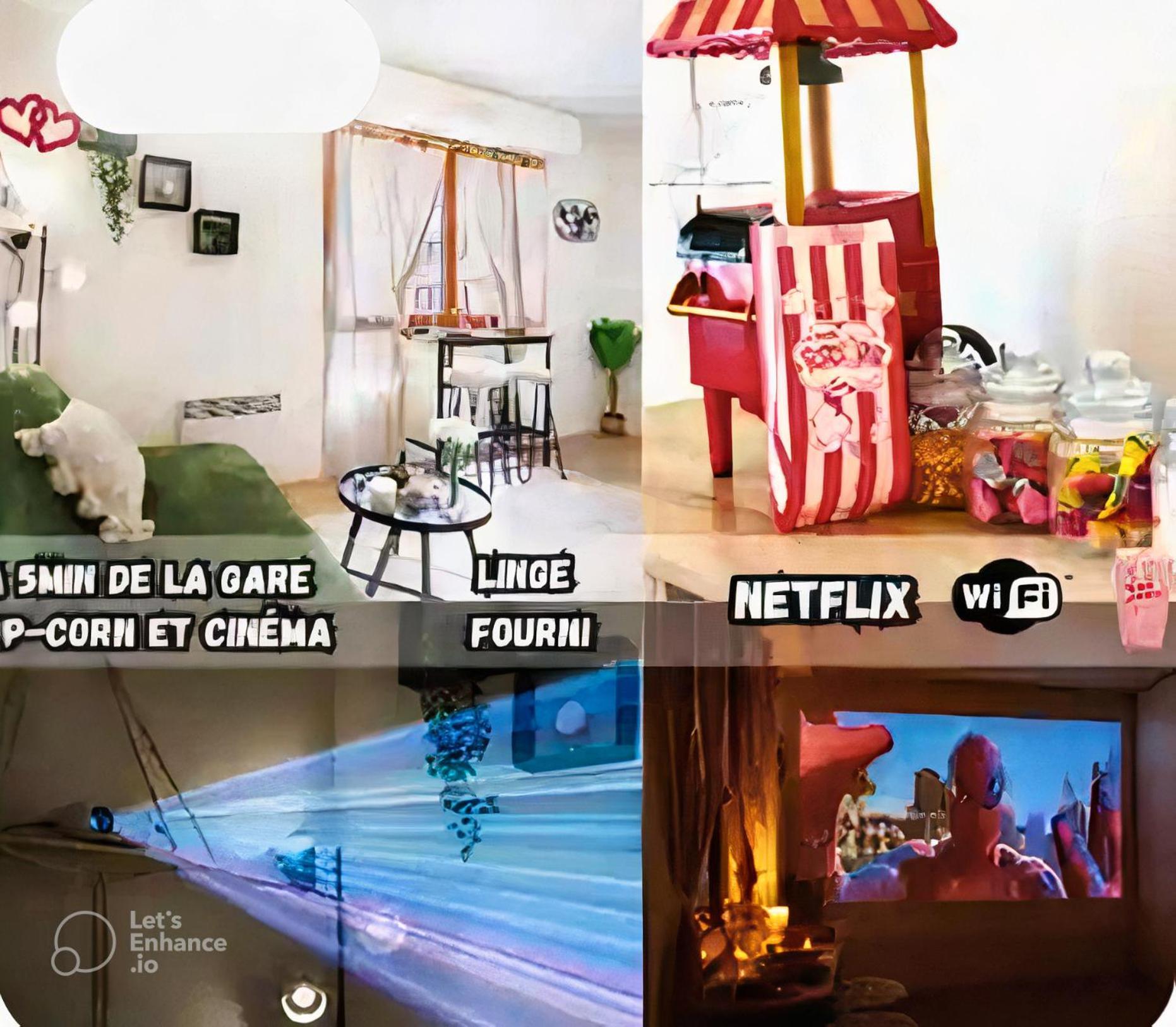 Le Petit Cine - Rouen Gare - Smartloc Immo Apartment ภายนอก รูปภาพ